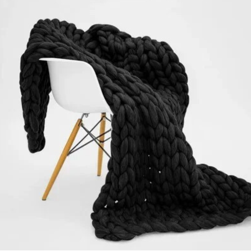 Coperta ponderata in cotone biologico Nora — Traspirante, lavabile - Desfino