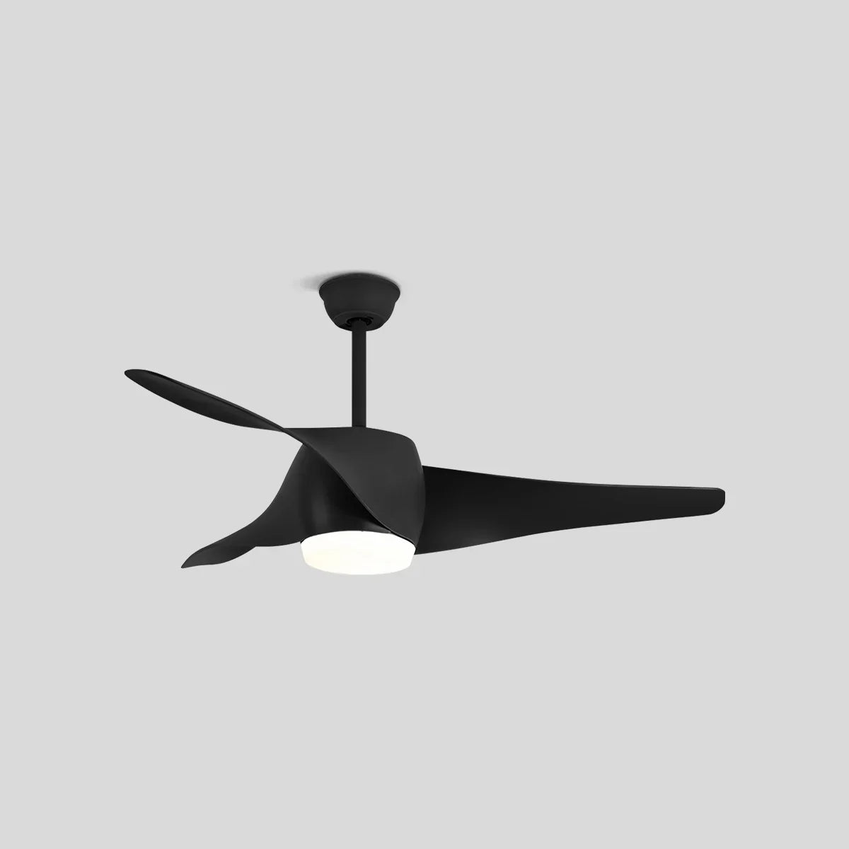 Deckenventilator mit Lampe und Propellerdesign für das Esszimmer | Desfino
