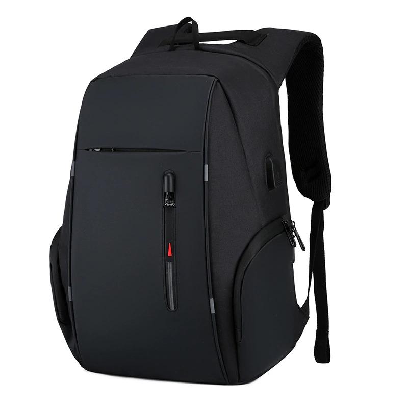 Ventureo 15,6-Zoll-Laptoprucksack — Wasserdicht, USB-Ladegerät, reflektierende Details - Desfino