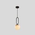 Gong Alabaster Globe Pendant Light for Bedroom | Desfino