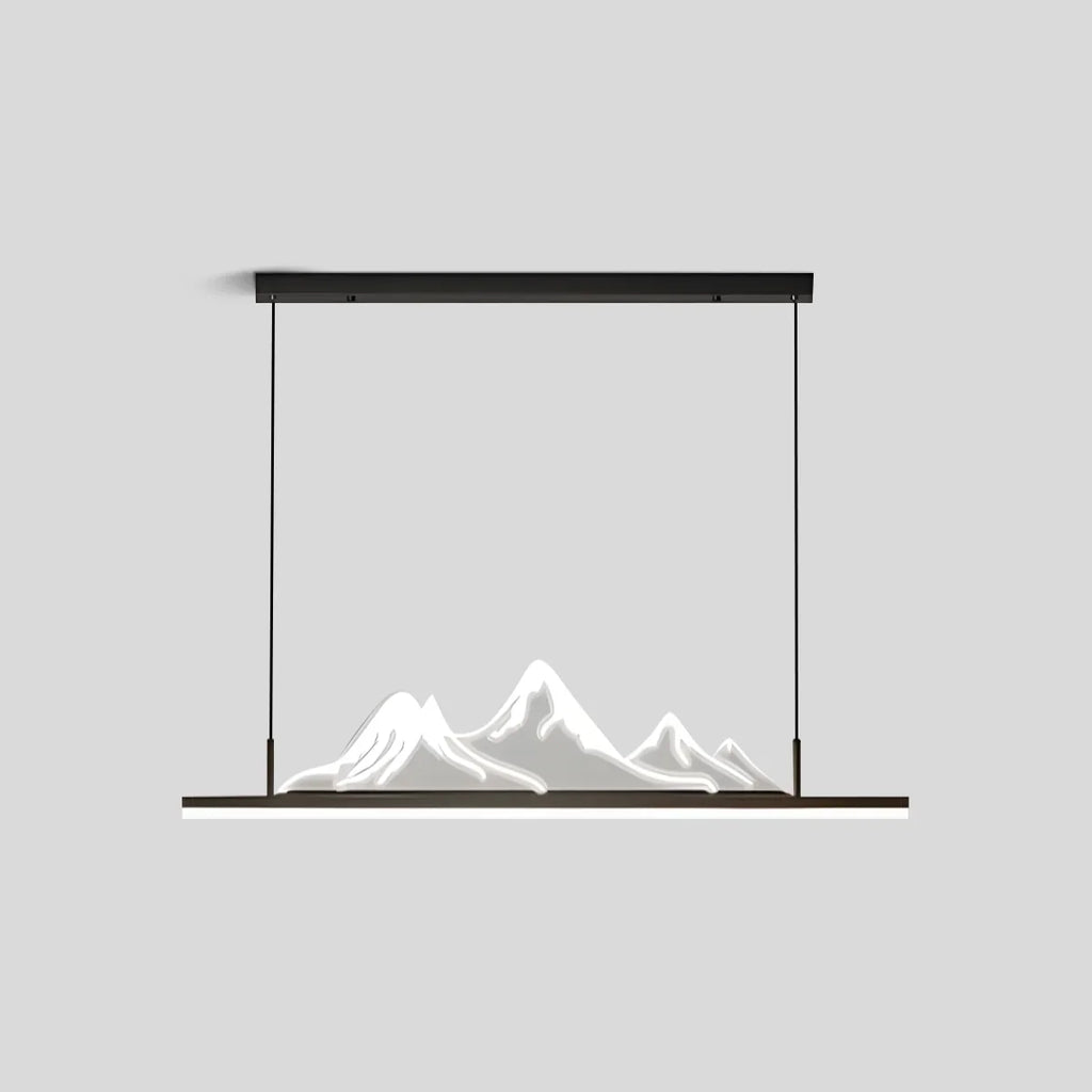 Designer-LED-Pendelleuchte in Bergform | Desfino