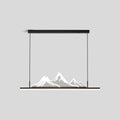 Designer-LED-Pendelleuchte in Bergform | Desfino