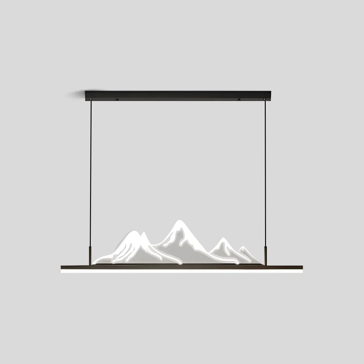 Designer-LED-Pendelleuchte in Bergform | Desfino