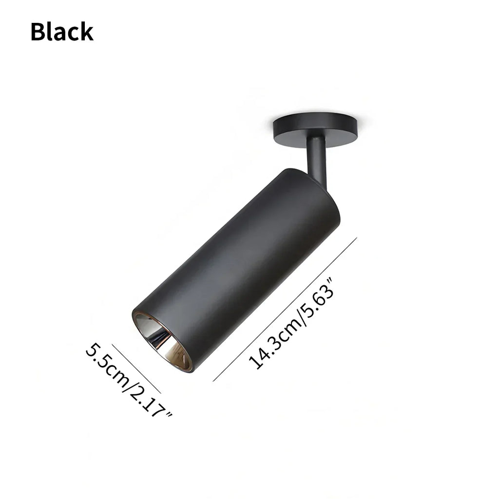 Nordic Creative Long Tube Ceiling Spotlight | Desfino