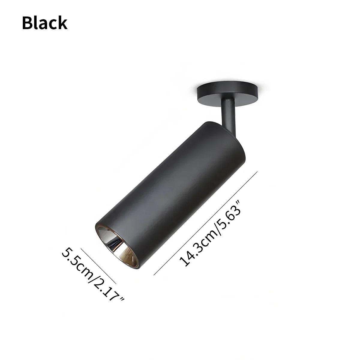 Nordic Creative Long Tube Ceiling Spotlight | Desfino