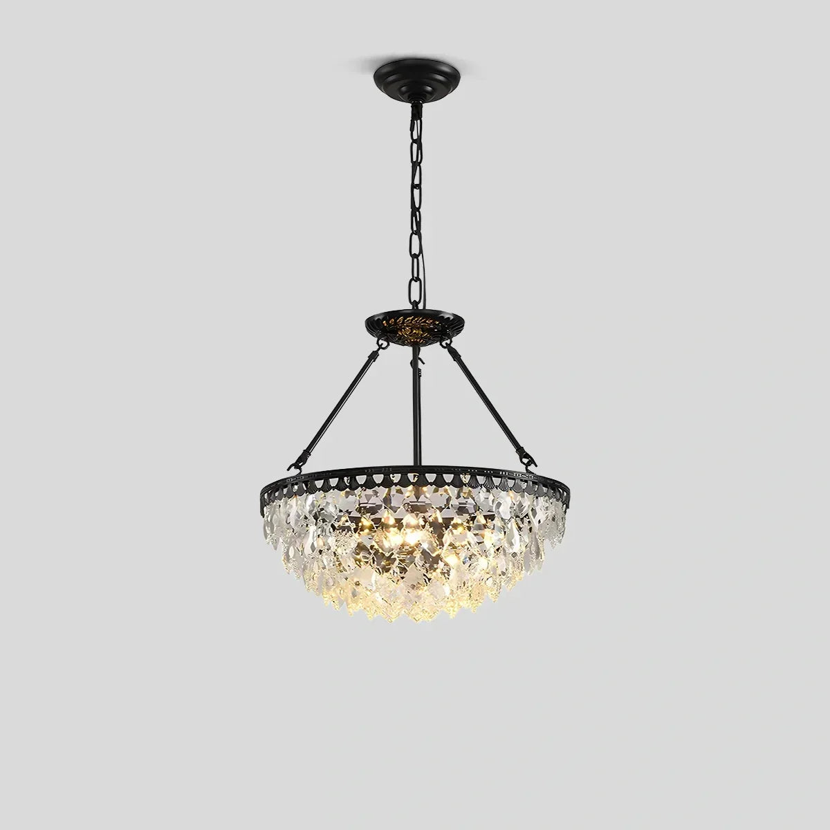 Crown Crystal Led Chandelier | Desfino