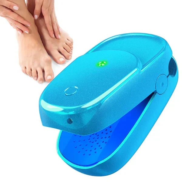 Dispositivo laser per unghie a doppia luce — Ultrapulse da 905 nm e luce blu da 470 nm, design compatto con clip