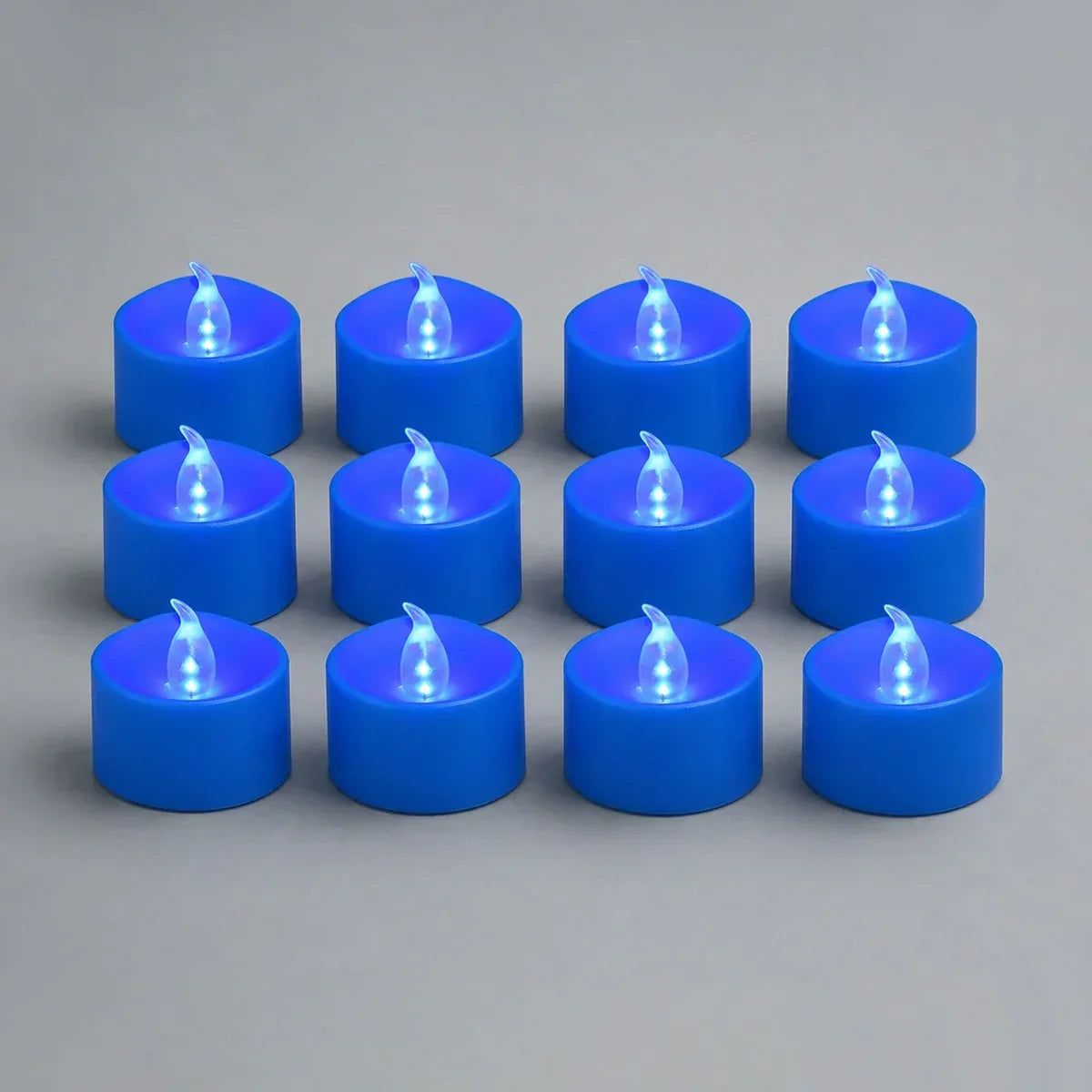 LED-Teelichter ohne Flamme, 100er-Pack × 18 | Desfino