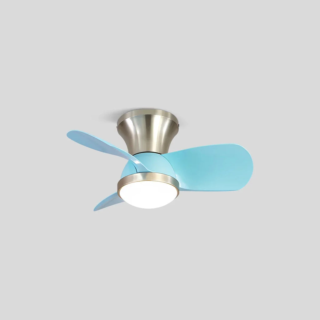 Einfacher Deckenventilator mit Licht für das Kinderzimmer | Desfino