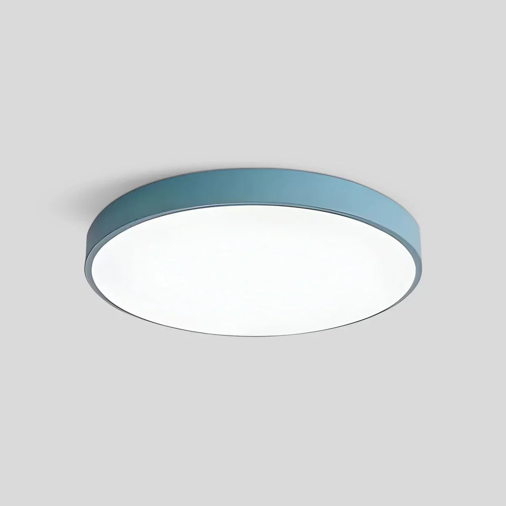 LED Minimalist Circular Macaron Ceiling Light | Desfino