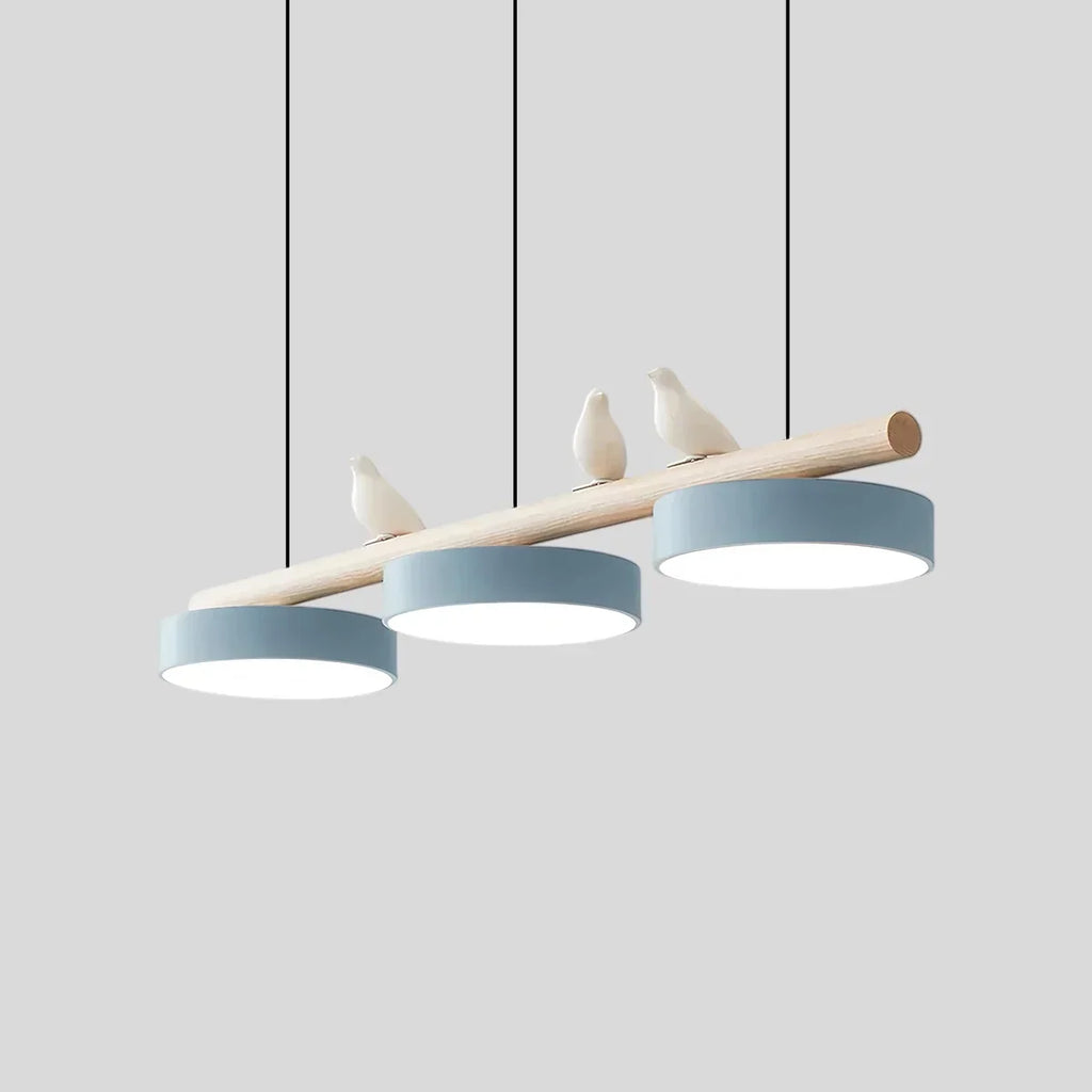Modern Bird Perch Linear Chandelier for Dining Room | Desfino