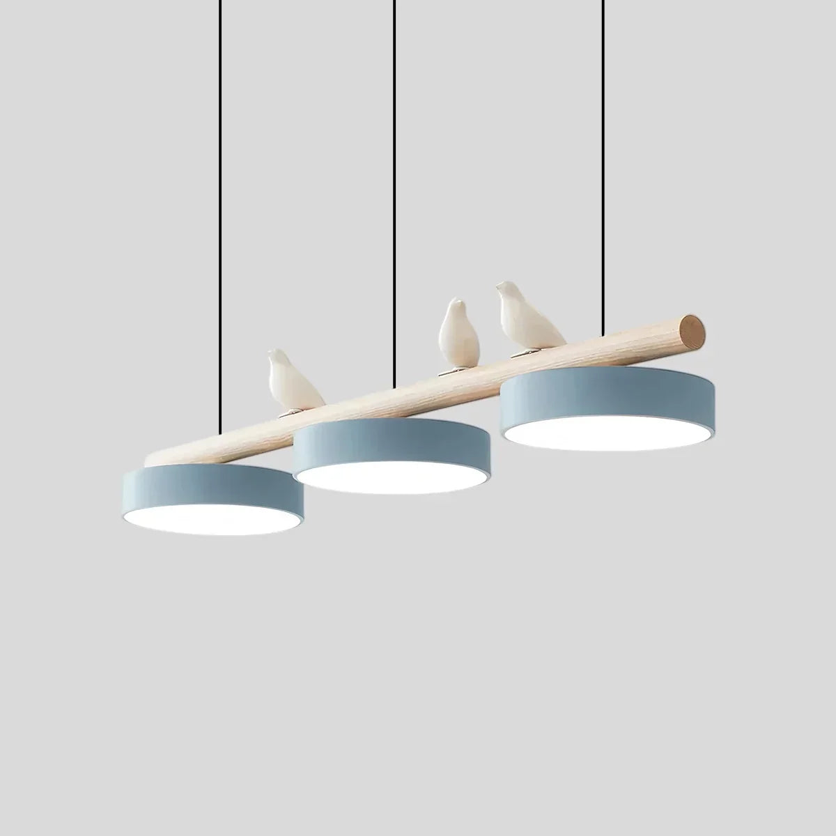 Modern Bird Perch Linear Chandelier for Dining Room | Desfino
