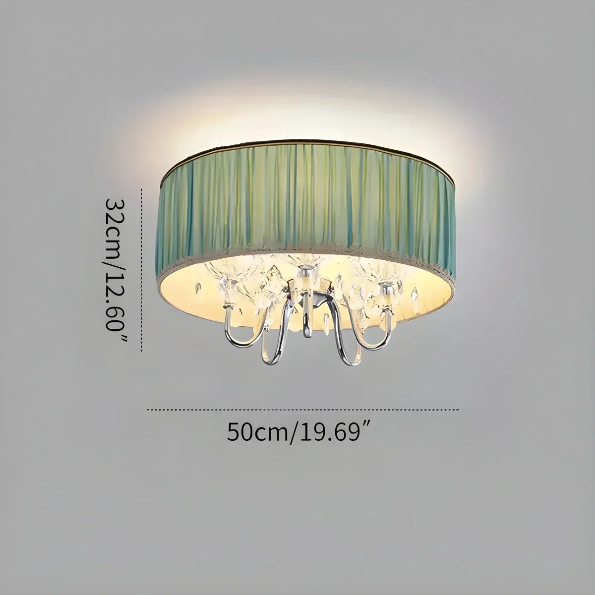 Alloy Luxury Crystal  Pendant Light for Living Room | Desfino