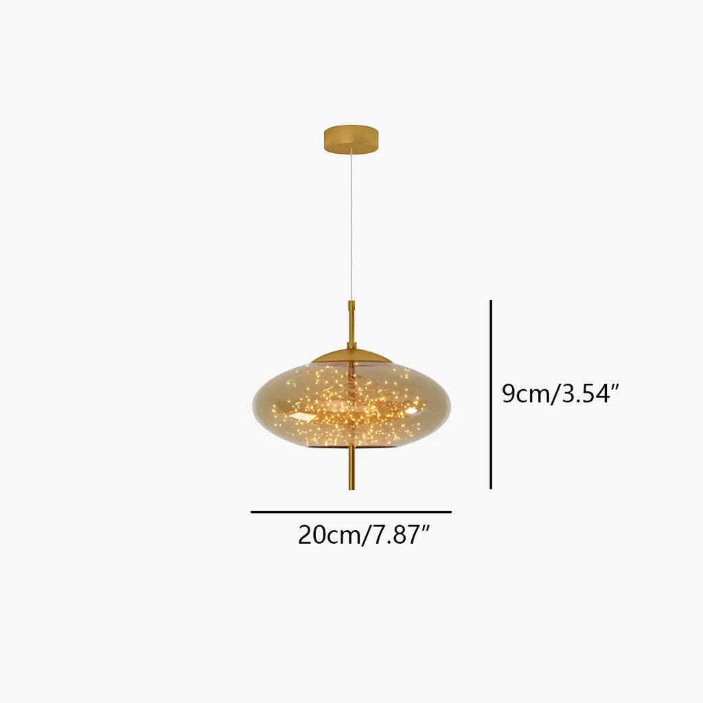 Moderne Pendelleuchte Twirl für das Schlafzimmer | Desfino