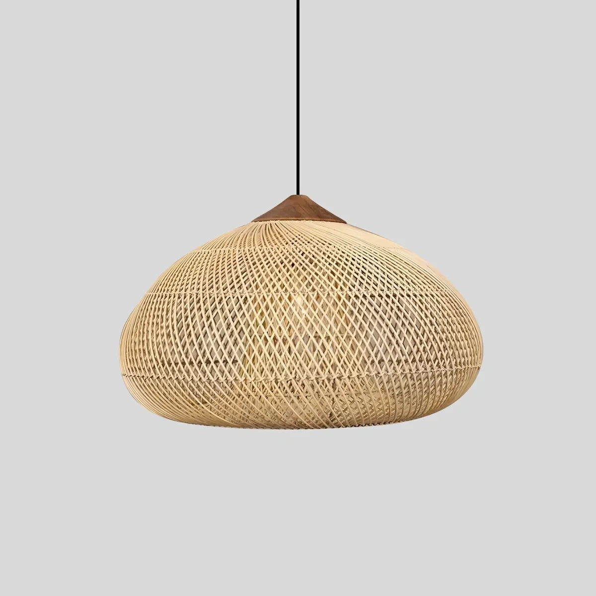 Pendelleuchte im Rattanstil für das Esszimmer | Desfino