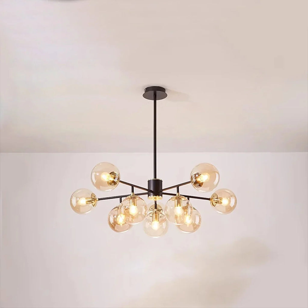 Camilla Glass Chandelier for Living Room | Desfino