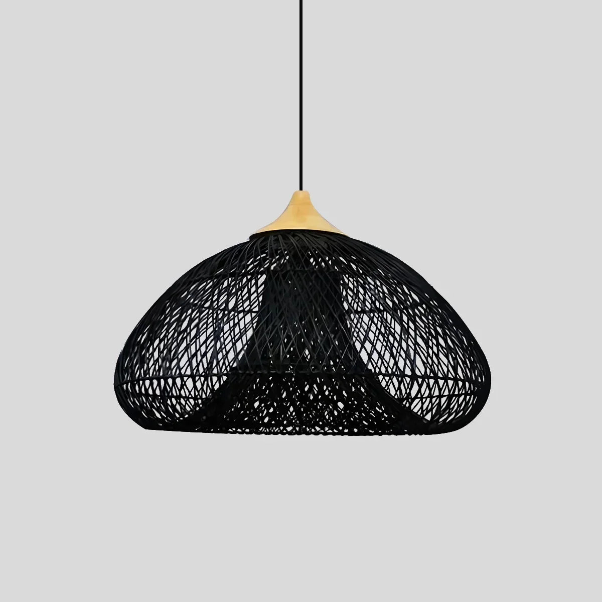 Pendelleuchte im Rattanstil für das Esszimmer | Desfino