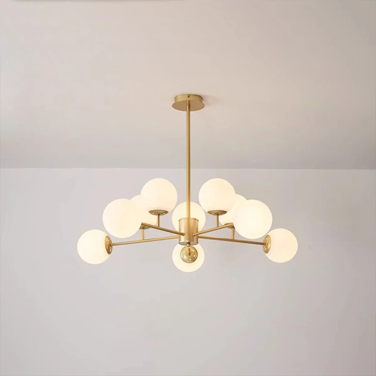 Camilla Glass Chandelier for Living Room | Desfino