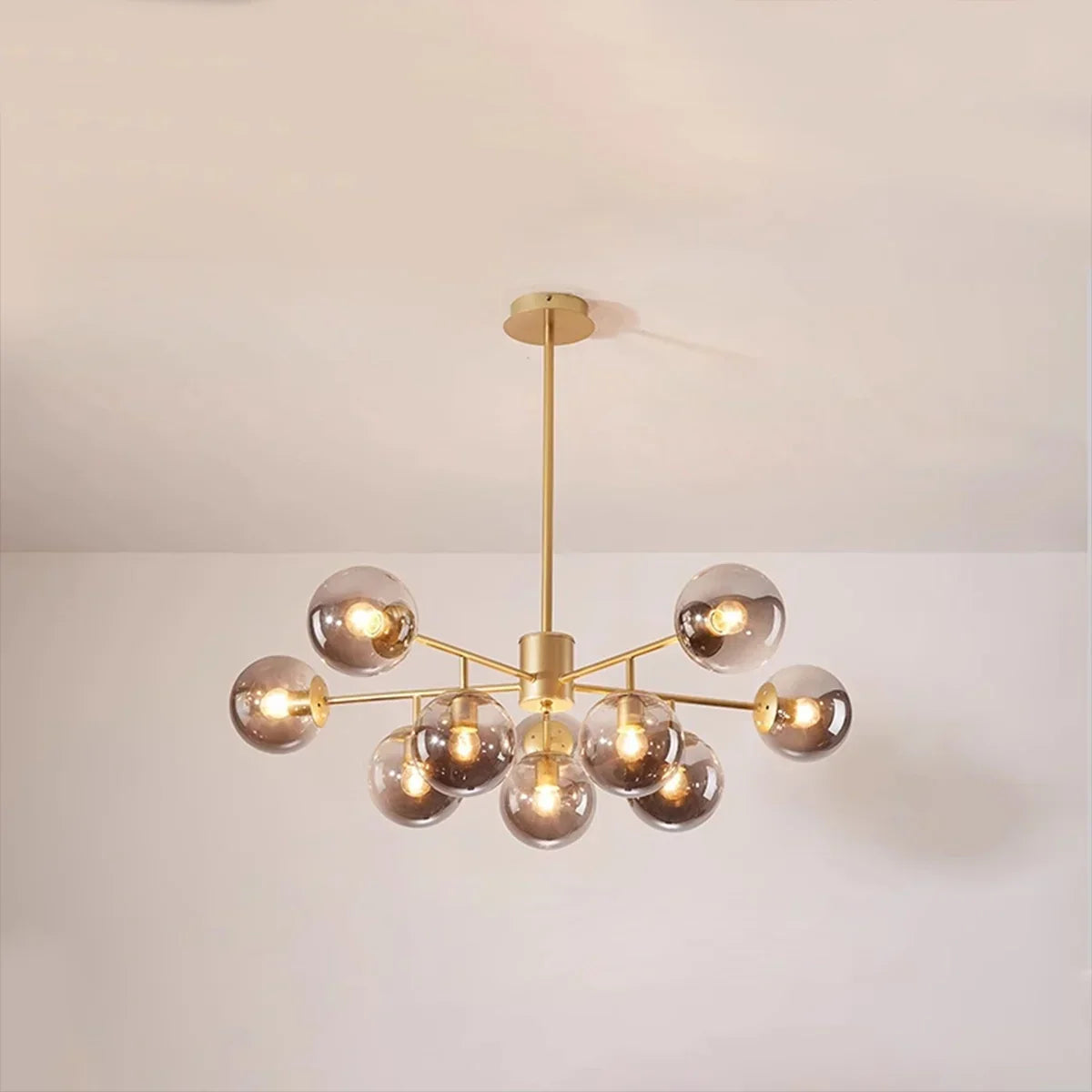 Camilla Glass Chandelier for Living Room | Desfino