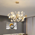 Lampadario in ceramica LumaPetal — Luce LED bianca calda e dimmerabile - Desfino