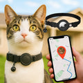 Collier réfléchissant pour chat à ouverture rapide - support réglable pour traceur GPS - Desfino
