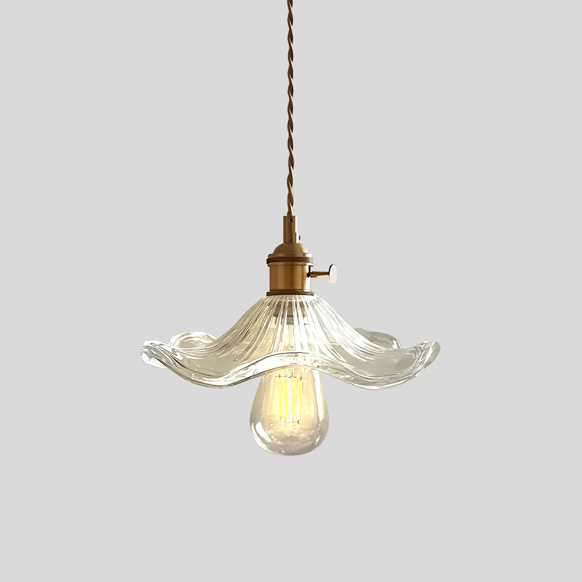 Isabel Glass Pendant Light for Kitchen Island | Desfino