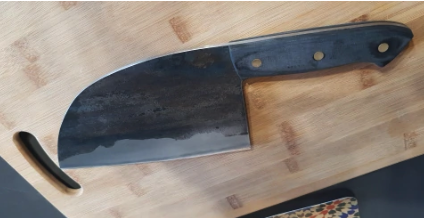 IronCrest Handmade Chef Knife — Hardened Carbon Steel Blade