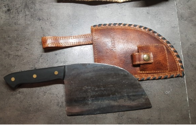 IronCrest Handmade Chef Knife — Hardened Carbon Steel Blade