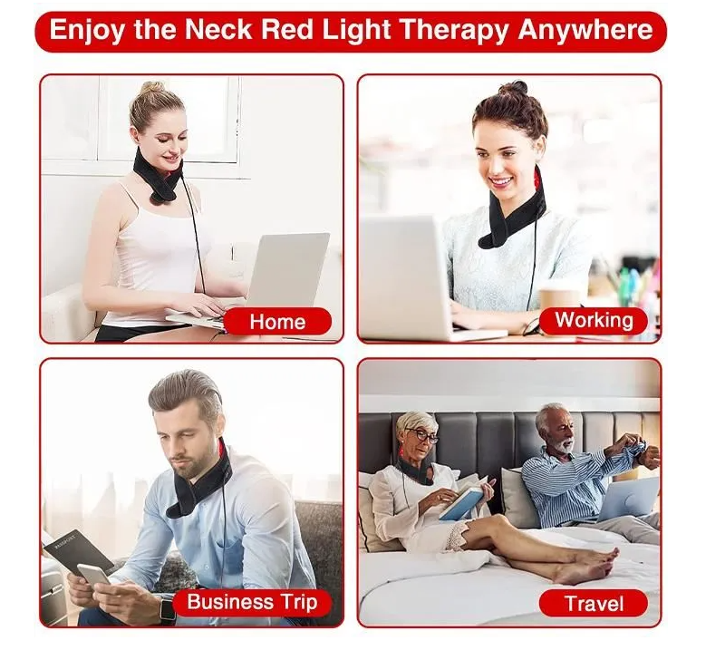 Rotlicht-Therapiegürtel – 630nm-Rotlicht & 850nm-Nahinfrarot-LED - Desfino