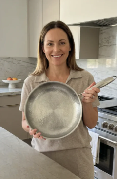 Pure Titanium Frying Pan — Deep, Scratch-Resistant, Multiple Sizes - Desfino