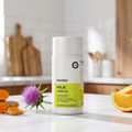 80% Silymarin Milk Thistle Capsules — Turmeric and Vitamin C Blend