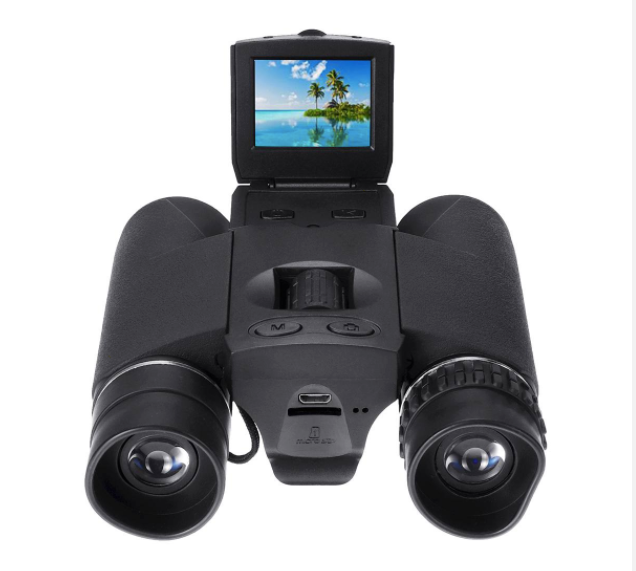 משקפת HD Pro של ValoVue עם מצלמה דיגיטלית מובנית, הגדלה פי 10 - Desfino