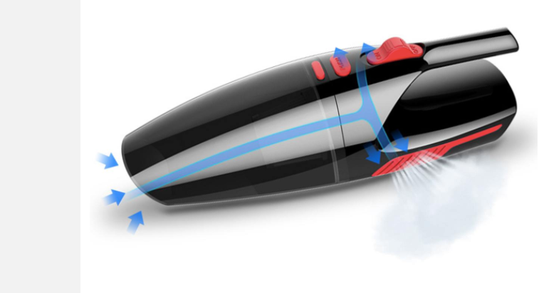 שואב אבק אלחוטי לרכב AeroClean, קל משקל, 2200mAh — לשאיבה רטובה/יבשה - Desfino