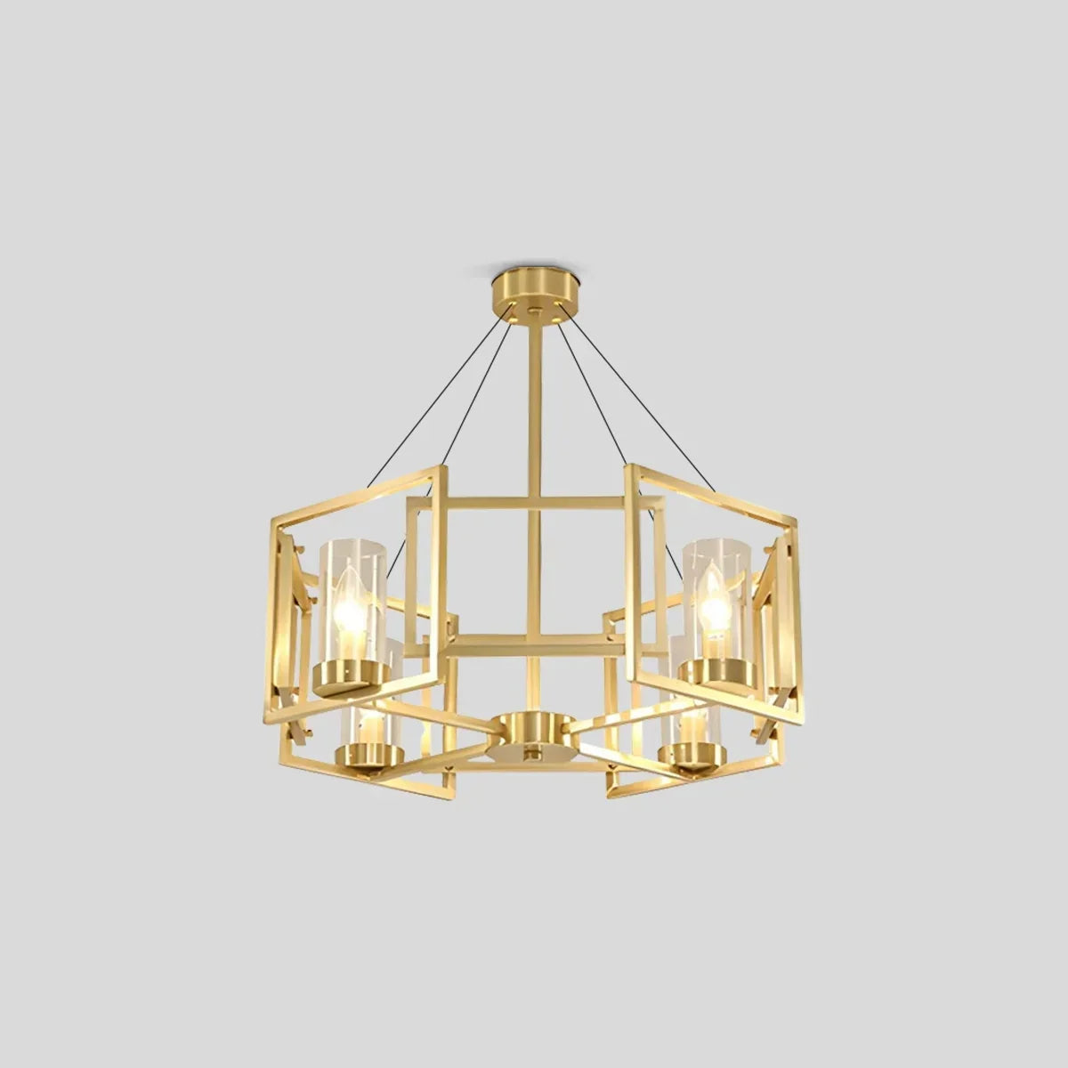 Modern Luxury All Copper Chandelier | Desfino