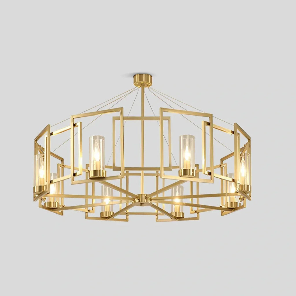 Modern Luxury All Copper Chandelier | Desfino