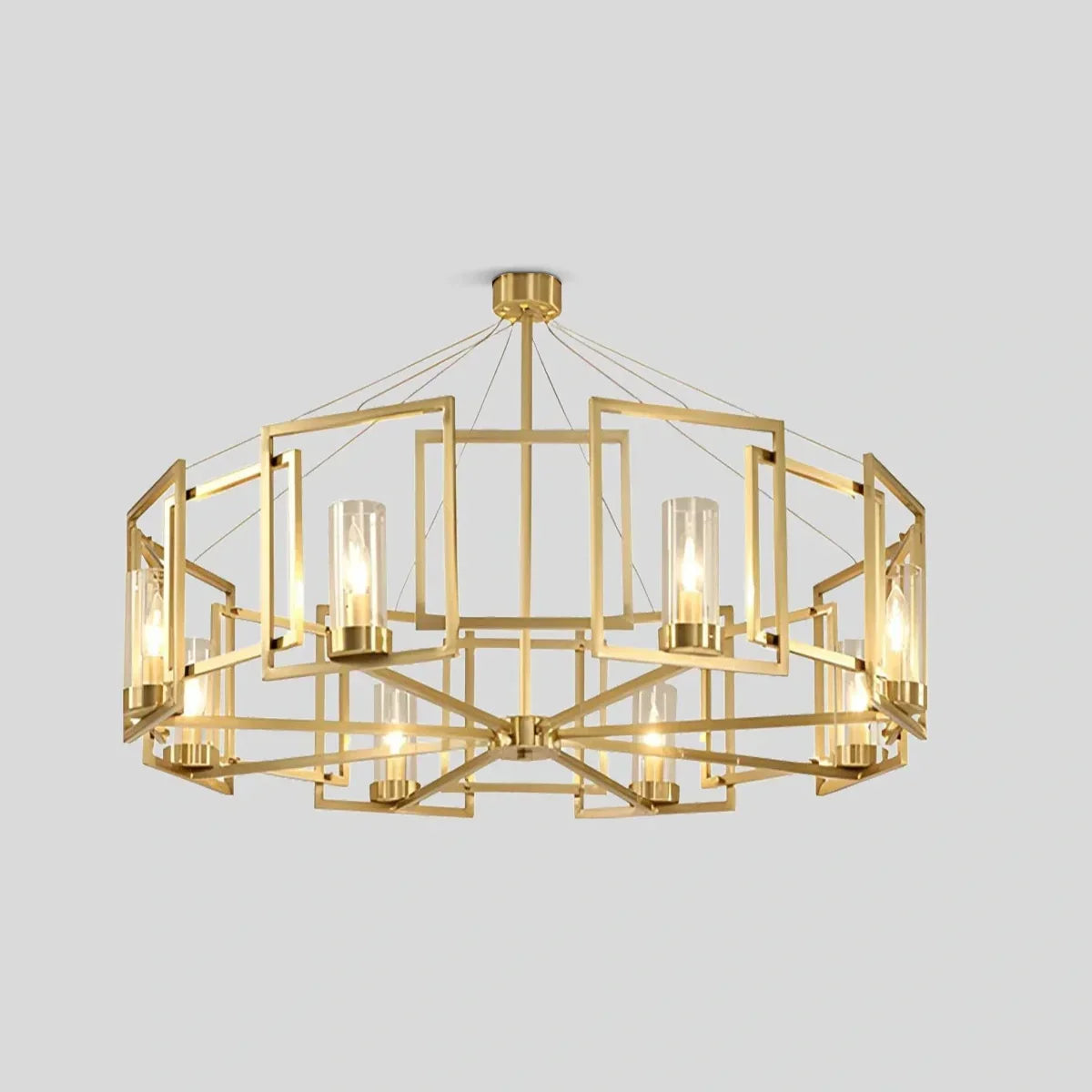 Modern Luxury All Copper Chandelier | Desfino