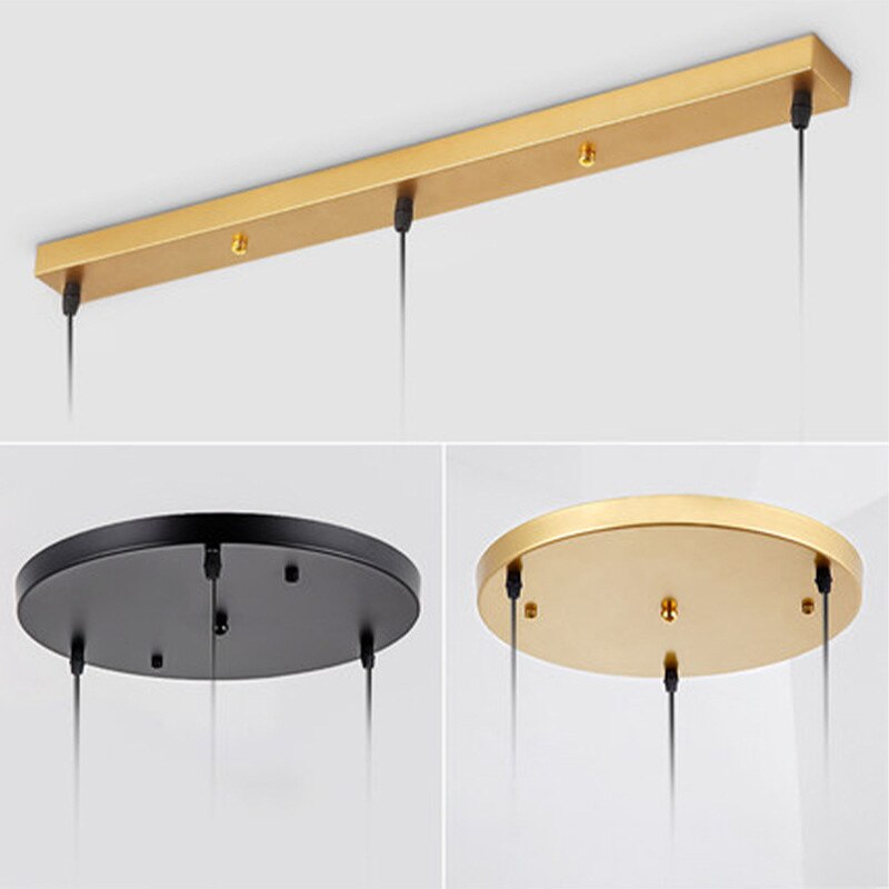 AuroraHalo Vintage Pendant Light Canopy Mounting Kit - Desfino