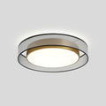 Simple Round LED Copper Pendant Light Ceiling Lamp | Desfino