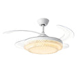 Dimmable Remote Hugger Ceiling Fan Light | Desfino