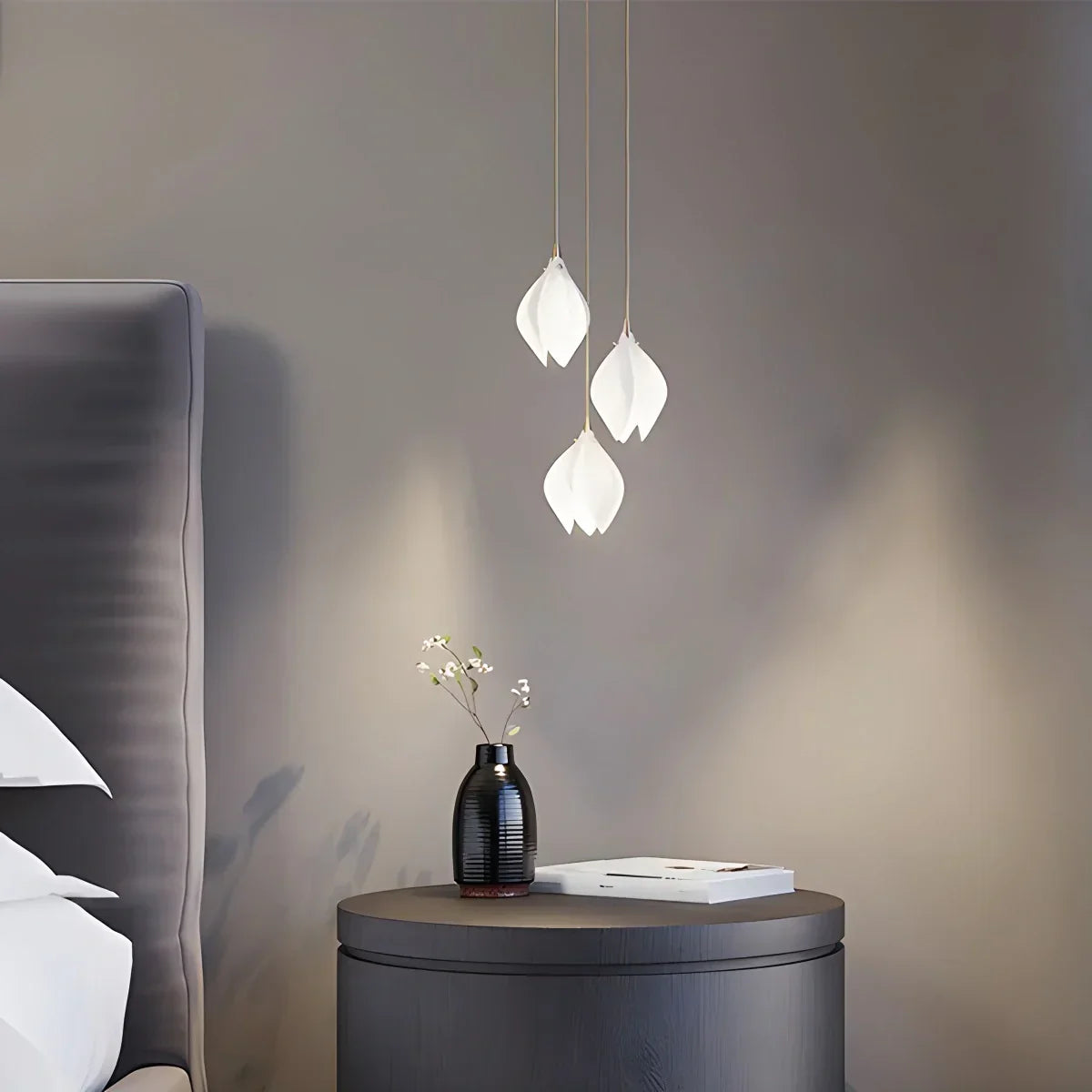 Keramik-Knospen-Hängeleuchte für moderne Innenräume | Desfino