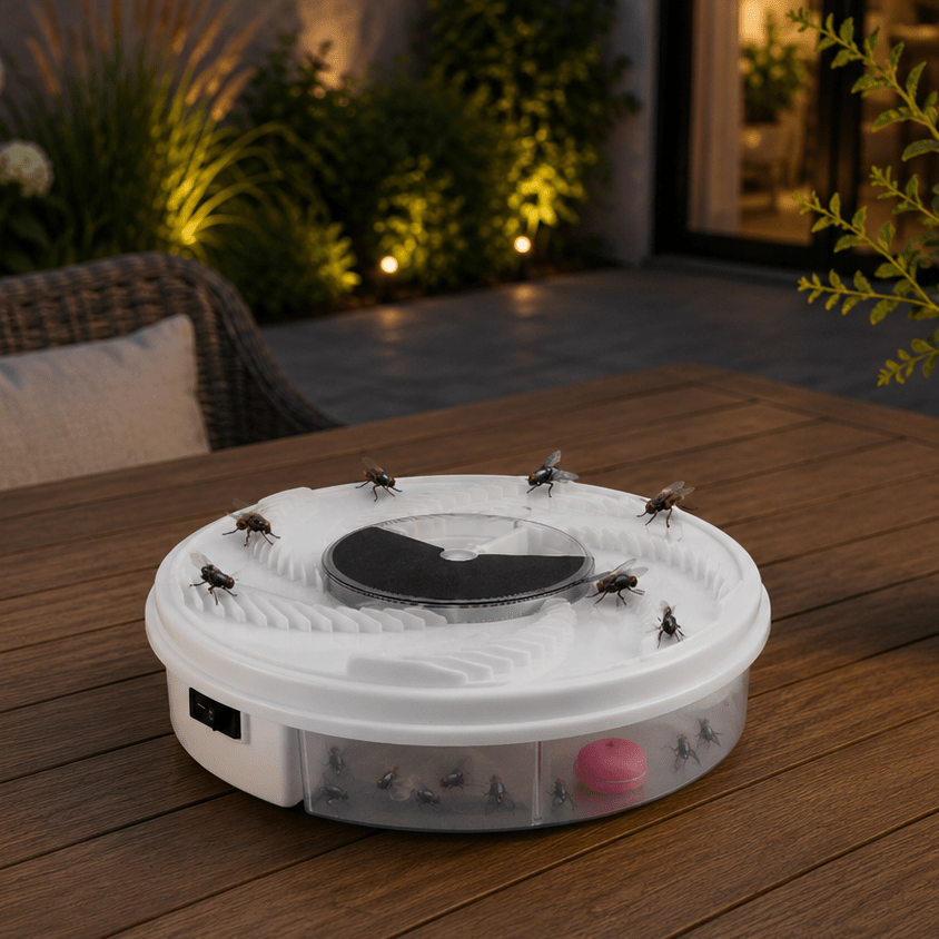 ECOTRAPX Silent Fly Catcher — Noiseless Insect Control Device - Desfino