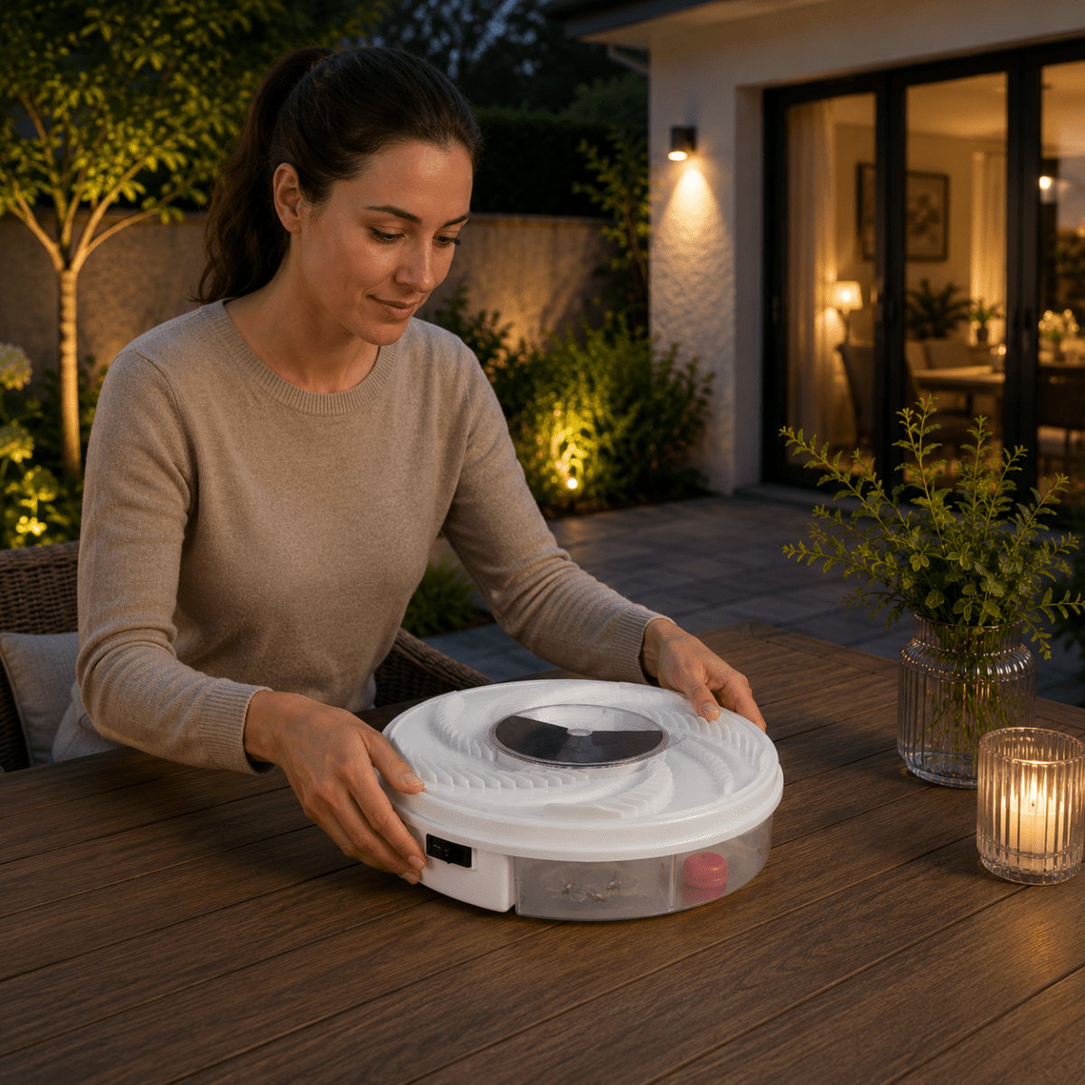 ECOTRAPX Silent Fly Catcher — Noiseless Insect Control Device - Desfino