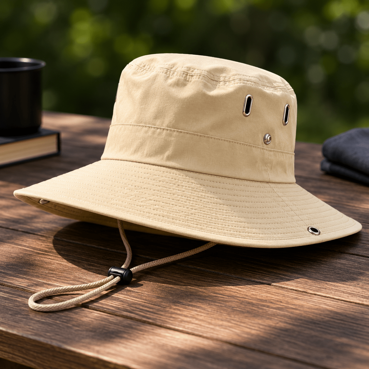 SOLARCREST Eventyrhatt med UV-beskyttelse — Behagelig solbeskyttelse - Desfino