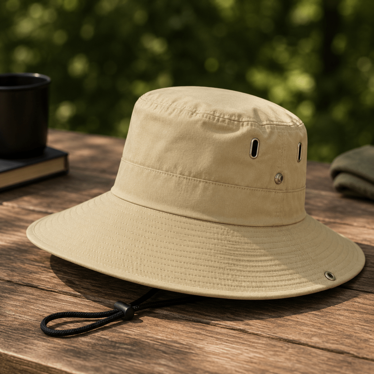 SOLARCREST Eventyrhatt med UV-beskyttelse — Behagelig solbeskyttelse - Desfino