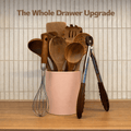 11-Piece Teak & Acacia Kitchen Utensil Collection - Desfino