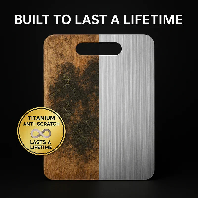Alera Nonporous Medical-Grade Titanium Cutting Board