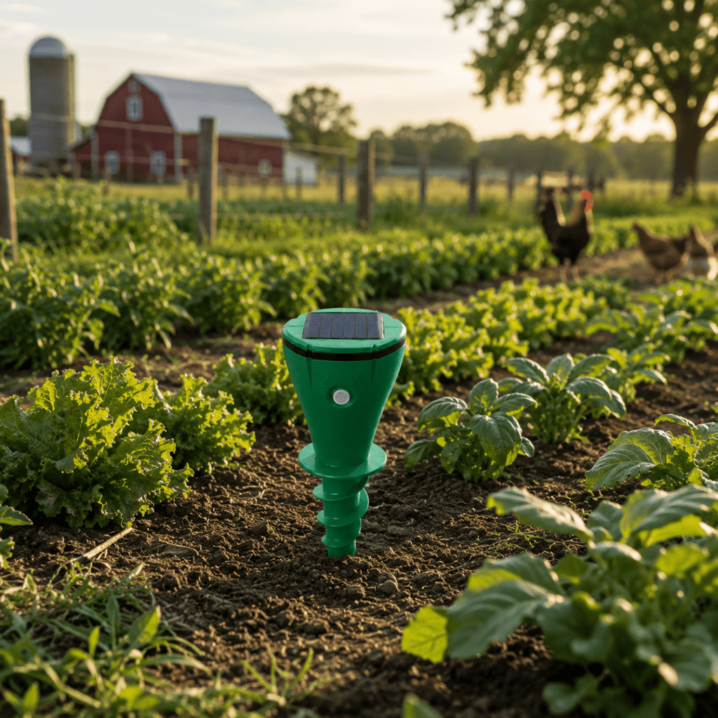 YARDSHIELD Solar-Powered Lawn and Landscape Protection - Desfino
