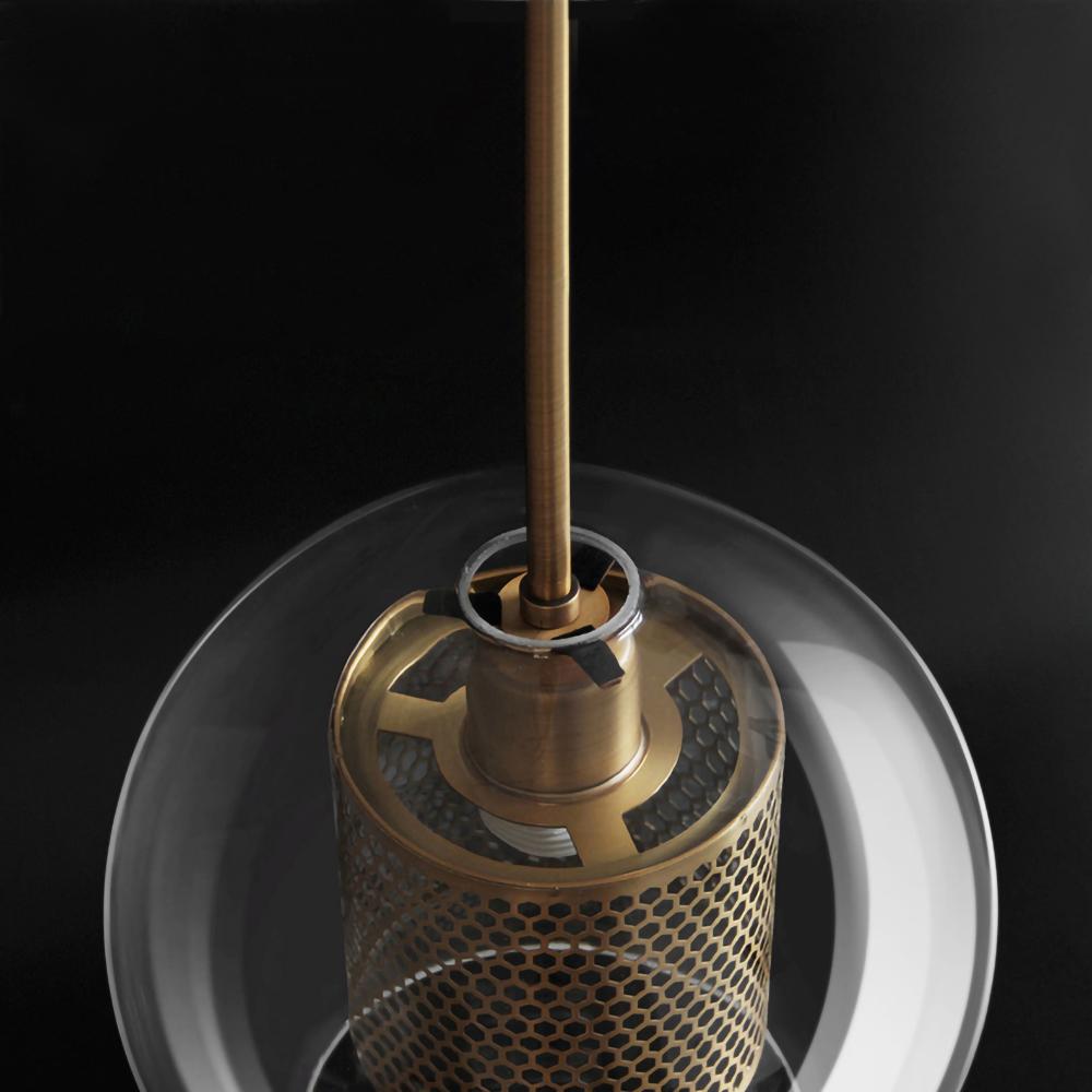 Chiswick Glass Pendant Light for Kitchen Island | Desfino