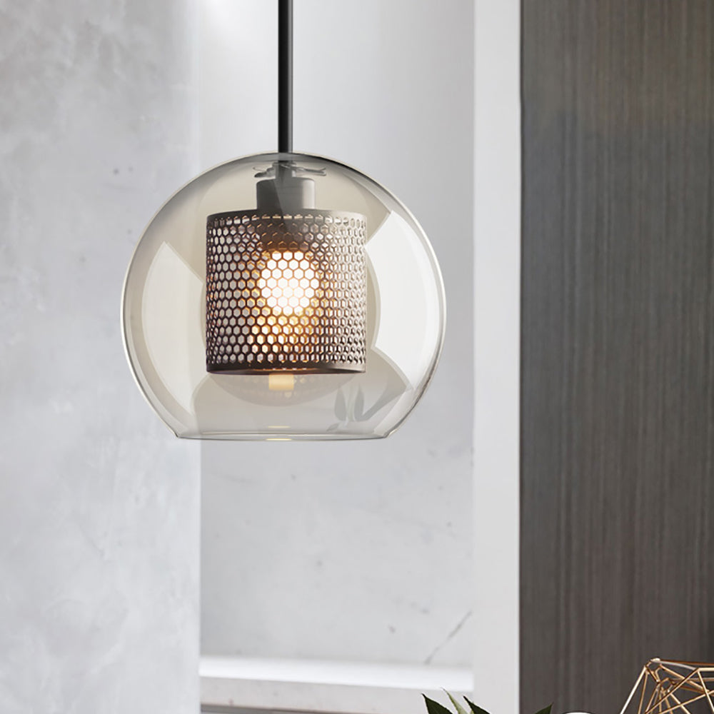 Chiswick Glass Pendant Light for Kitchen Island | Desfino
