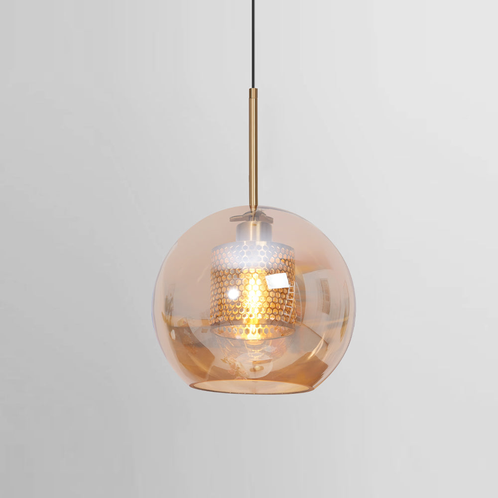 Chiswick Glass Pendant Light for Kitchen Island | Desfino